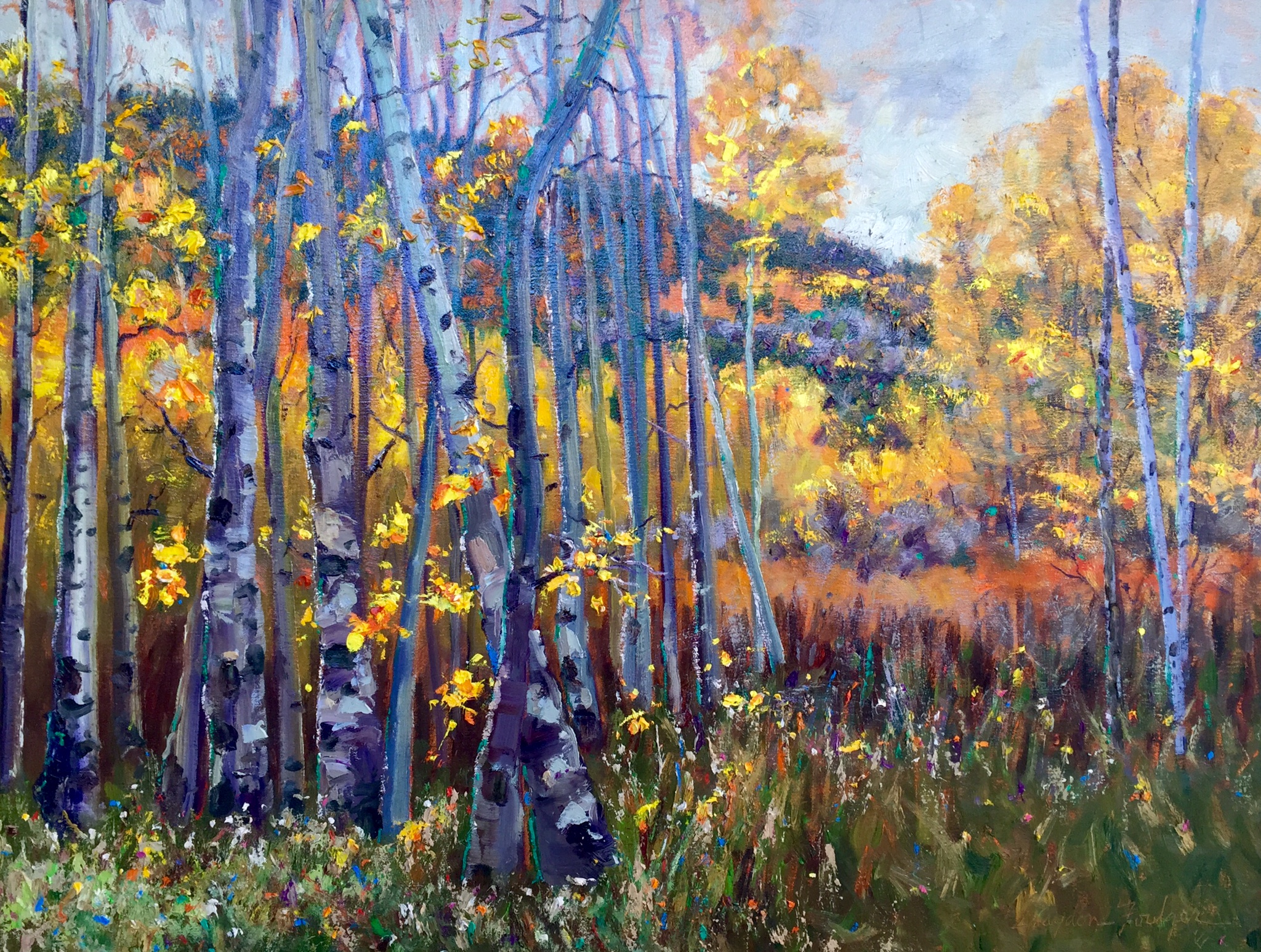 Fall Color in the Uin... by  Graydon Foulger - Masterpiece Online