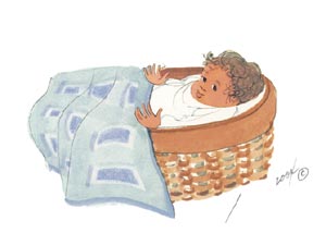 SEPTEMBER'S BABY by  P. Buckley Moss  - Masterpiece Online