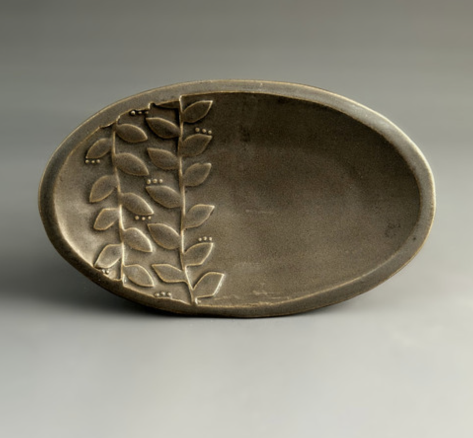Image 2 for Small Oval Vines Dish