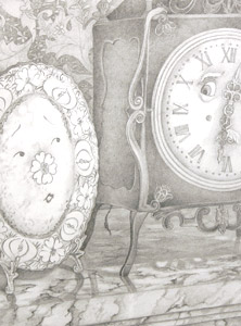 Dish & Clock by  Johanna Westerman - Masterpiece Online