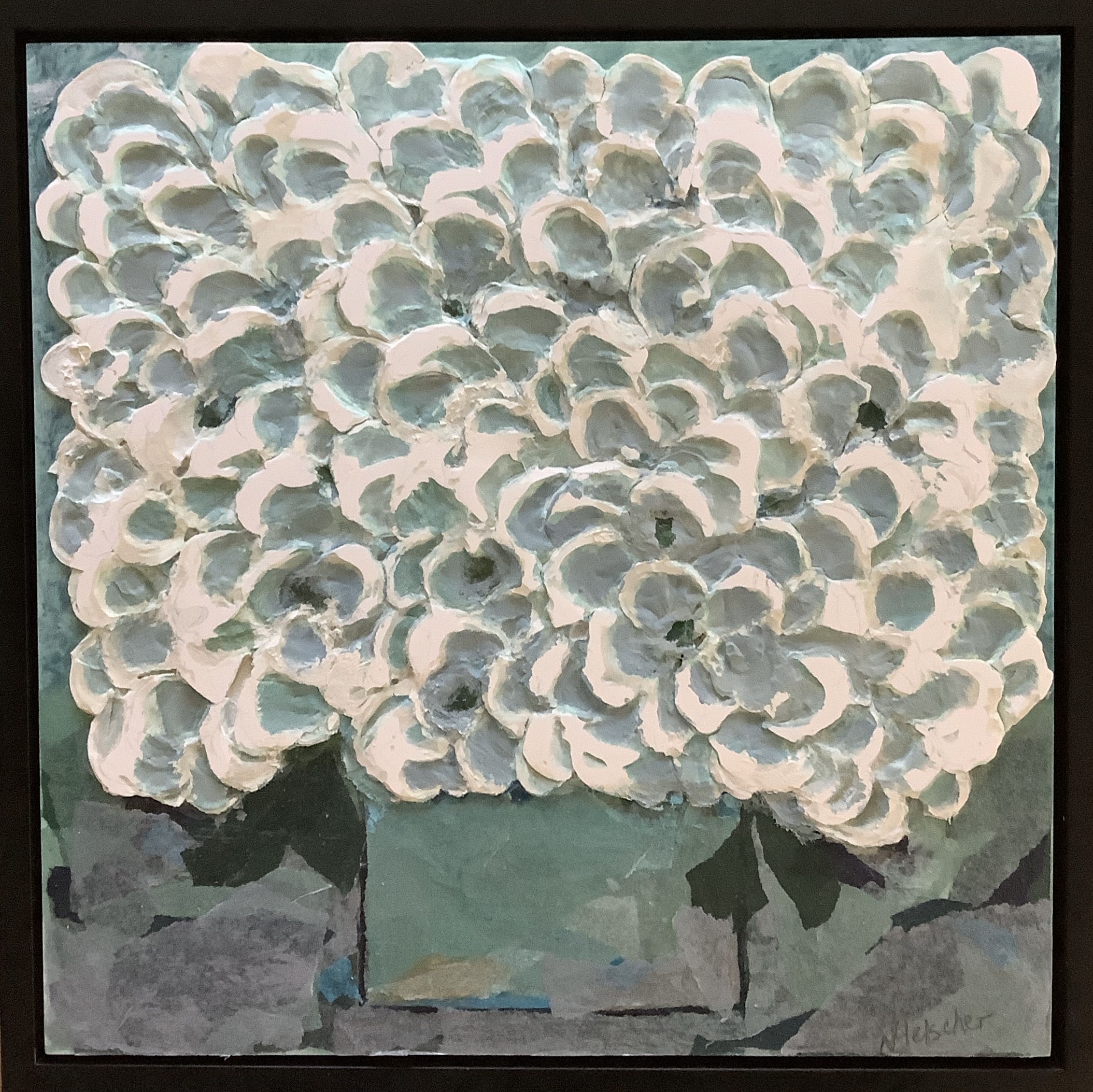 Image of Hydrangeas in Vase by Nan Helscher