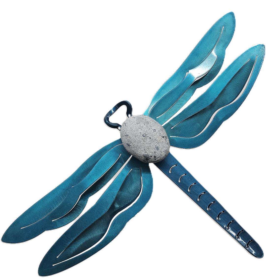 Image of Dragonfly, Large w/ stand 7B by Jason Olson, Francis Metal Works