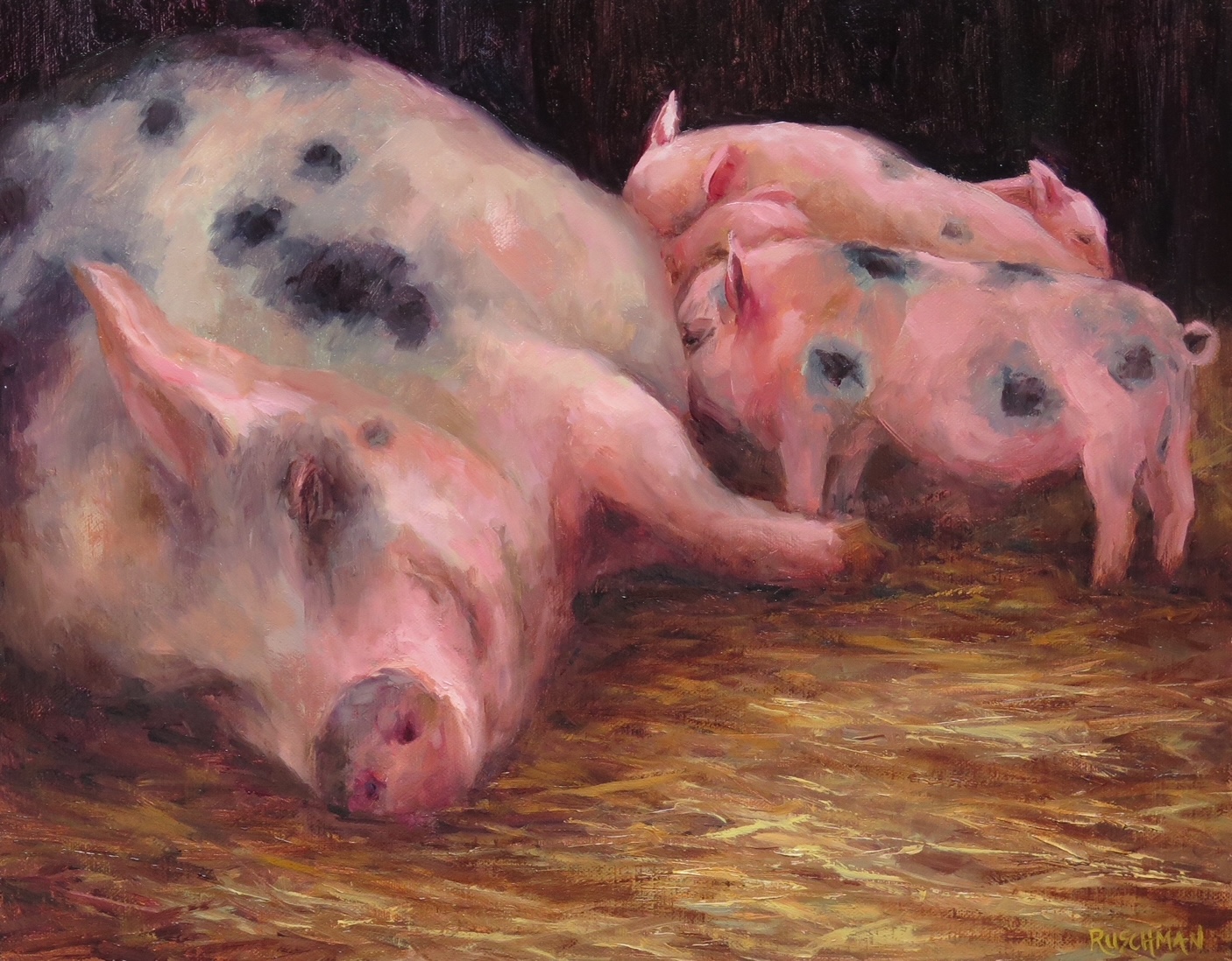 Image of Mother Snugglers by Pamela Ruschman