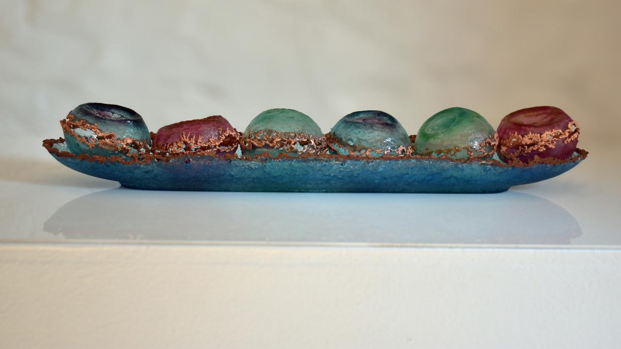 Image of Blue Barnacle Boat by Deanna Clayton