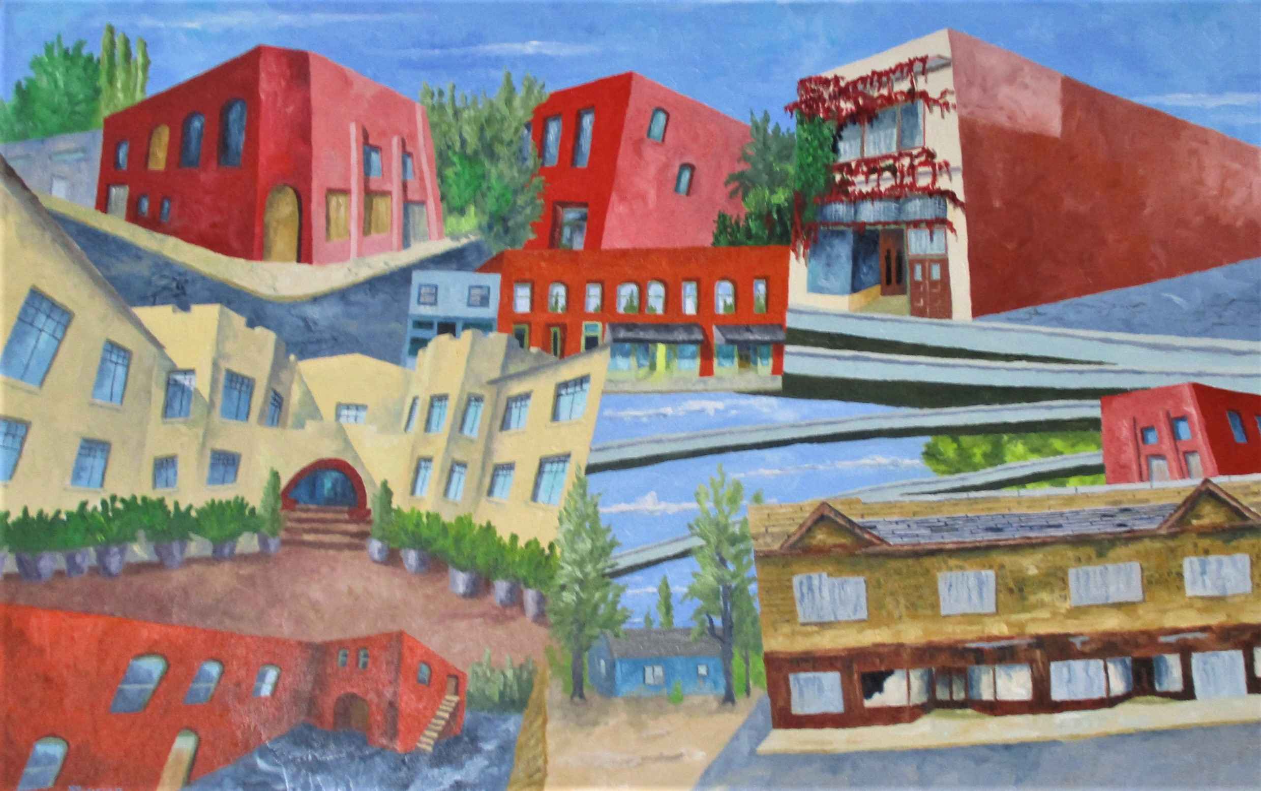 Eliot Neighborhood by  Mitch Freifeld - Masterpiece Online