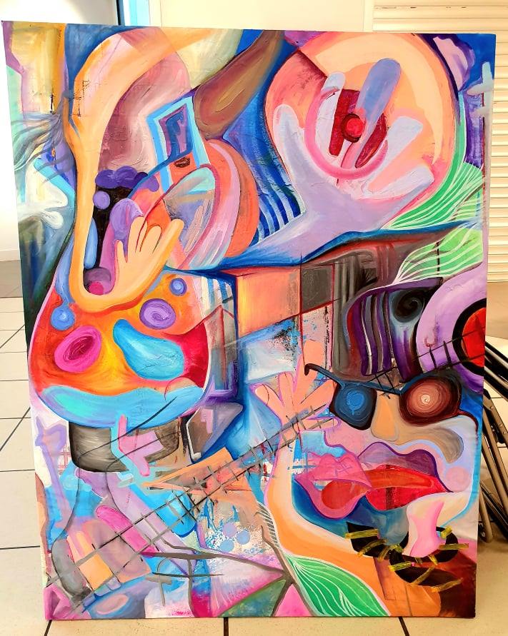 Abstract Scene By Zero Gradient Stephen Irving Masterpiece Online