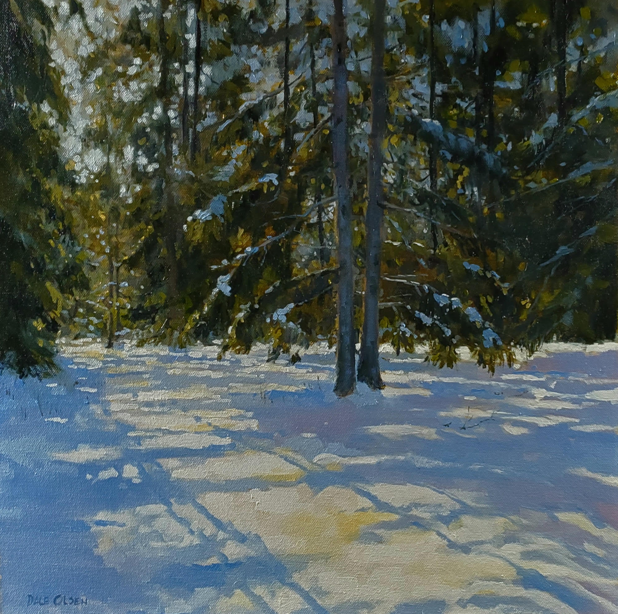Image of Bright Winter Morning by Dale Olsen