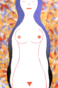Blue Nude by  Dan Yaccarino - Masterpiece Online