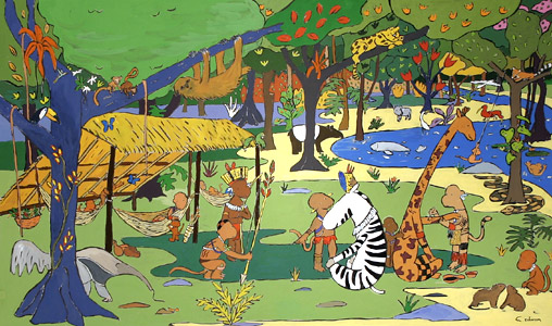 Forest Amazonique by  Gilles Eduar - Masterpiece Online