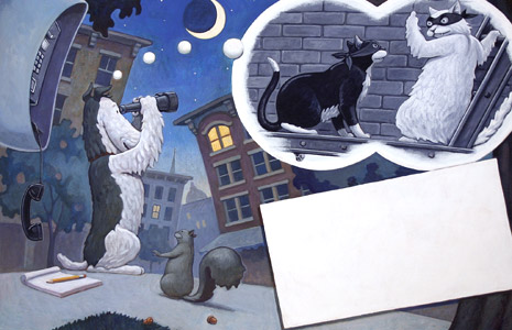 Cat Burglars by  Mark Teague - Masterpiece Online