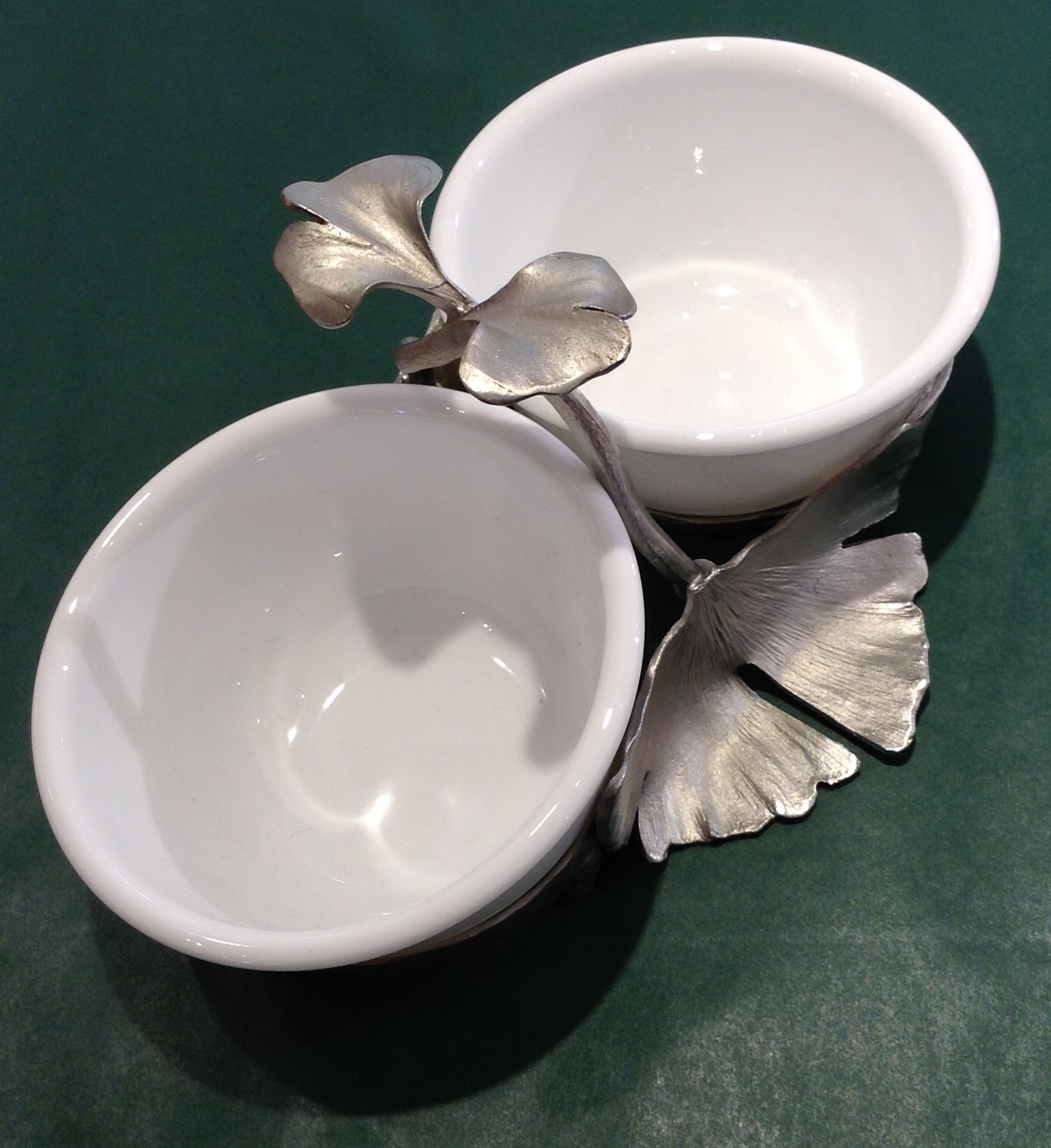 Image 1 for Gingko Dipping Bowl Gingko Dipping Bowl