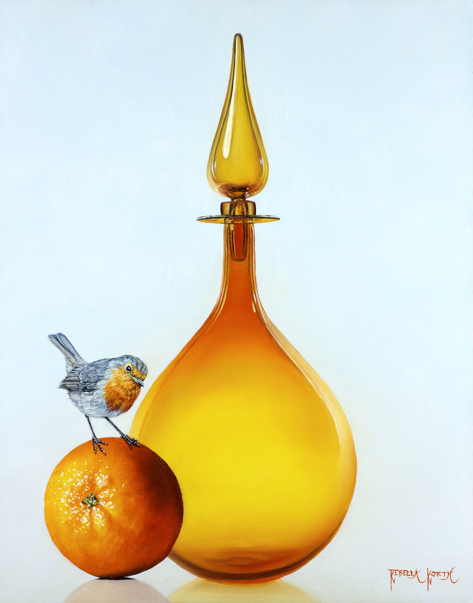 Image for Robin & Orange Glass