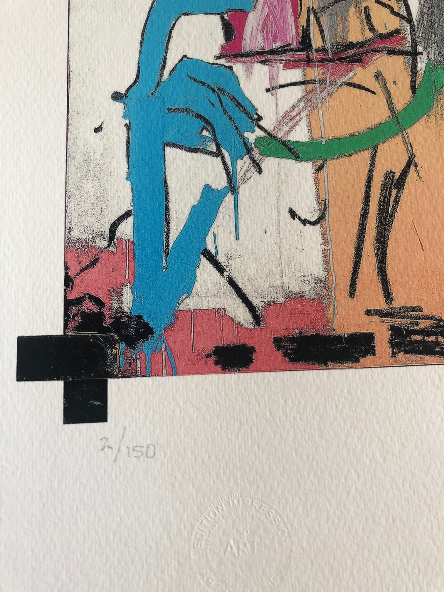 Dos Cabezas (2 Heads) Repro Basquiat & Warhol by JeanMichel Basquiat