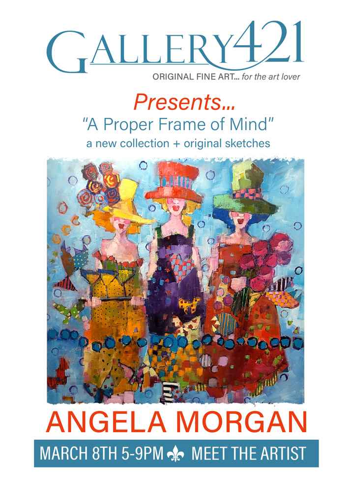 March 8th 5-9PM meet Angela Morgan