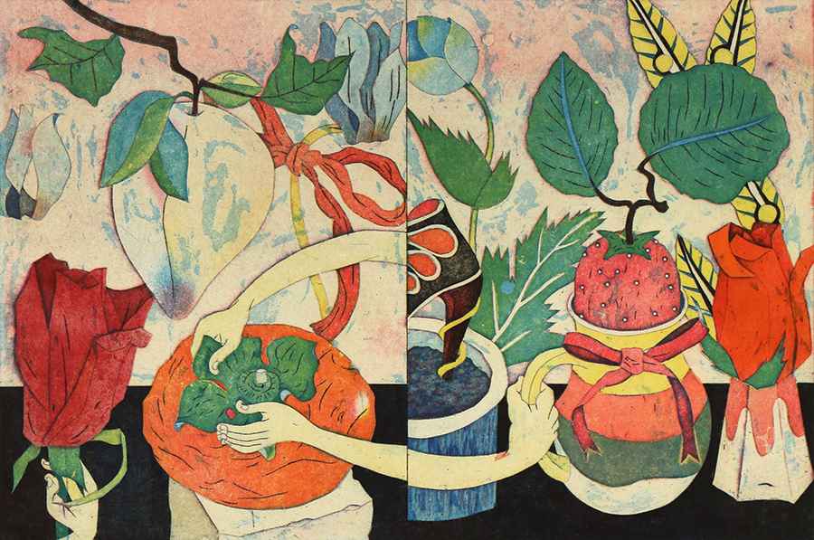 Fruit Handlers by  Yuji Hiratsuka - Masterpiece Online