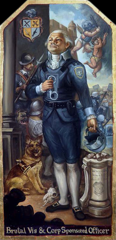 The Police Officer by  Patrick McGrath Muñiz - Masterpiece Online