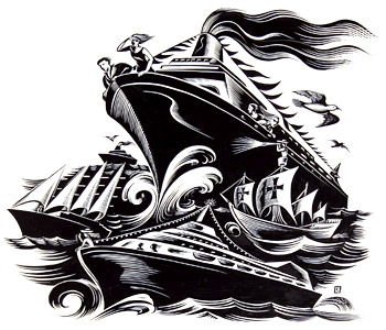 Boats And Ships by  Cathie Bleck - Masterpiece Online