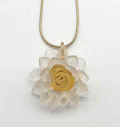 Image 1 for Lotus Flower Pendant Large 16 Lotus Flower Pendant Large 16