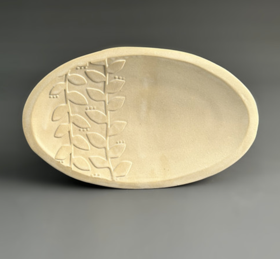 Image of Small Oval Vines Dish by Michael Macone