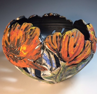 Image 1 for Poppy Rim Bowl Poppy Rim Bowl