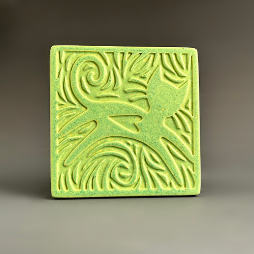 Image of Cat Coaster (no glass) by Michael Macone