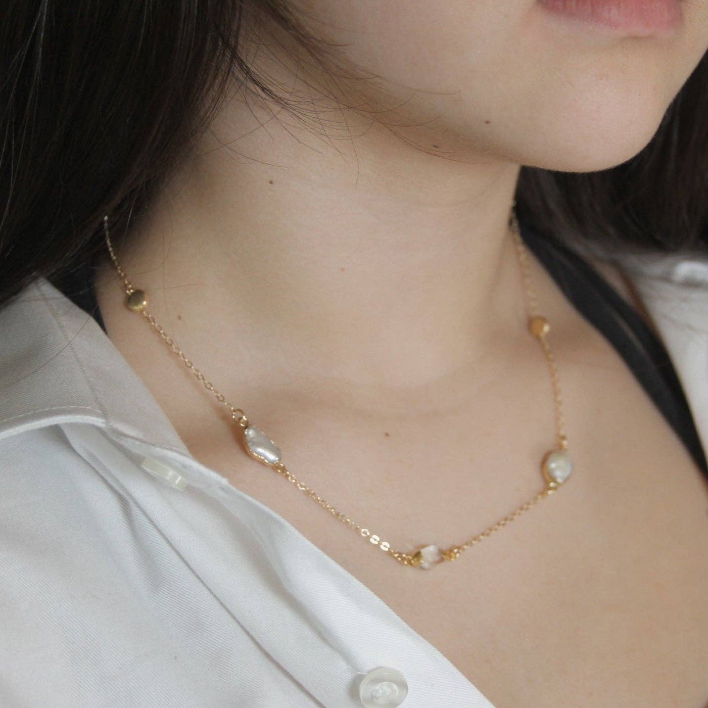 Image 2 for Over the Moon Necklace