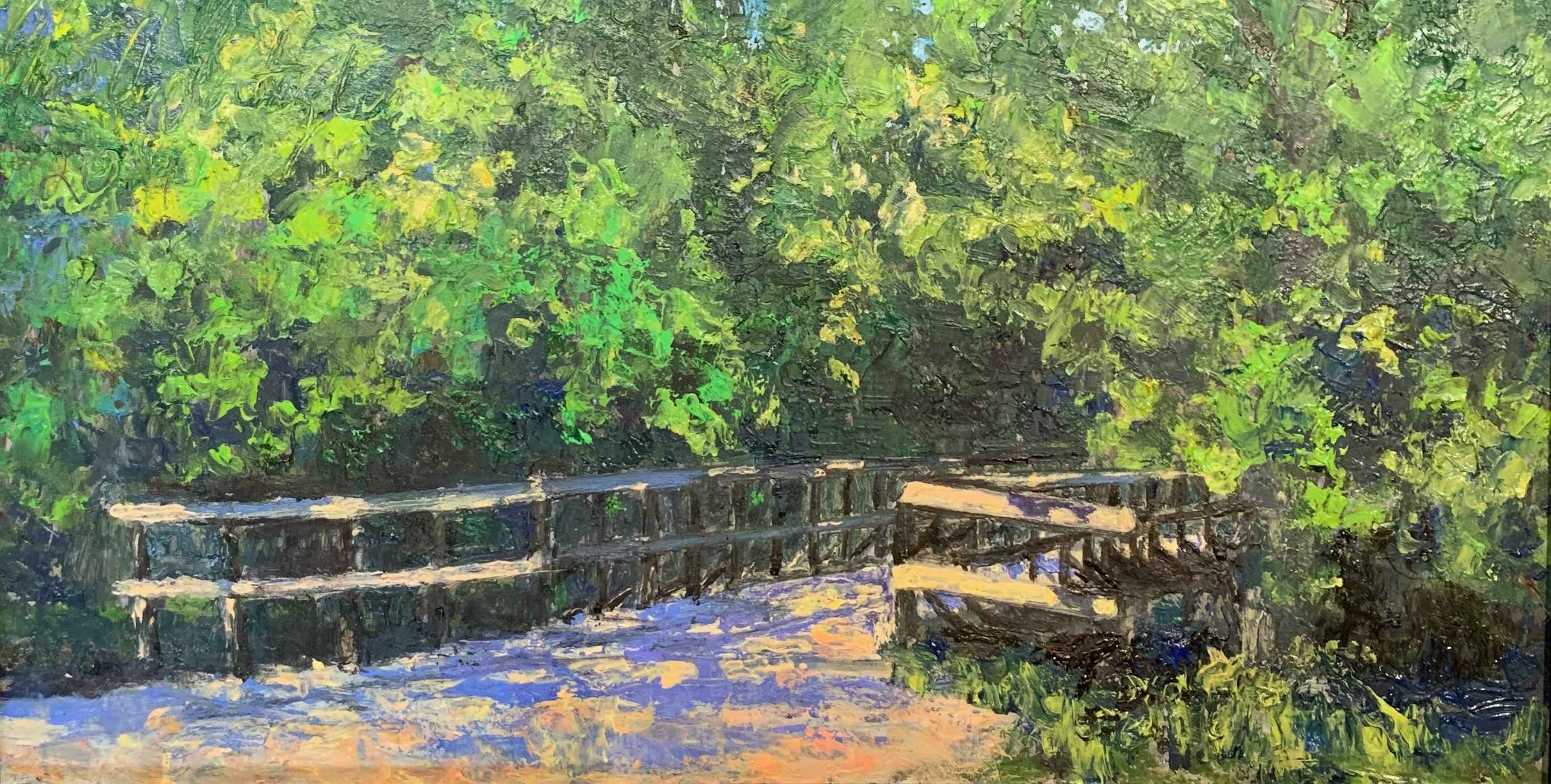 Trail Bridge by Tom Tartaglino - Cabell Gallery