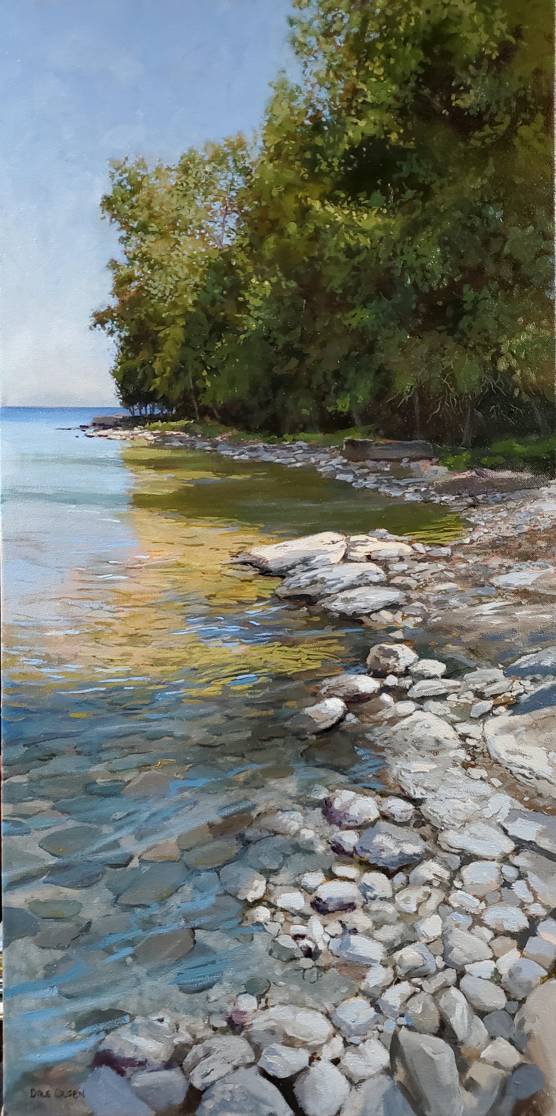 Image of Newport Bay Shadows by Dale Olsen
