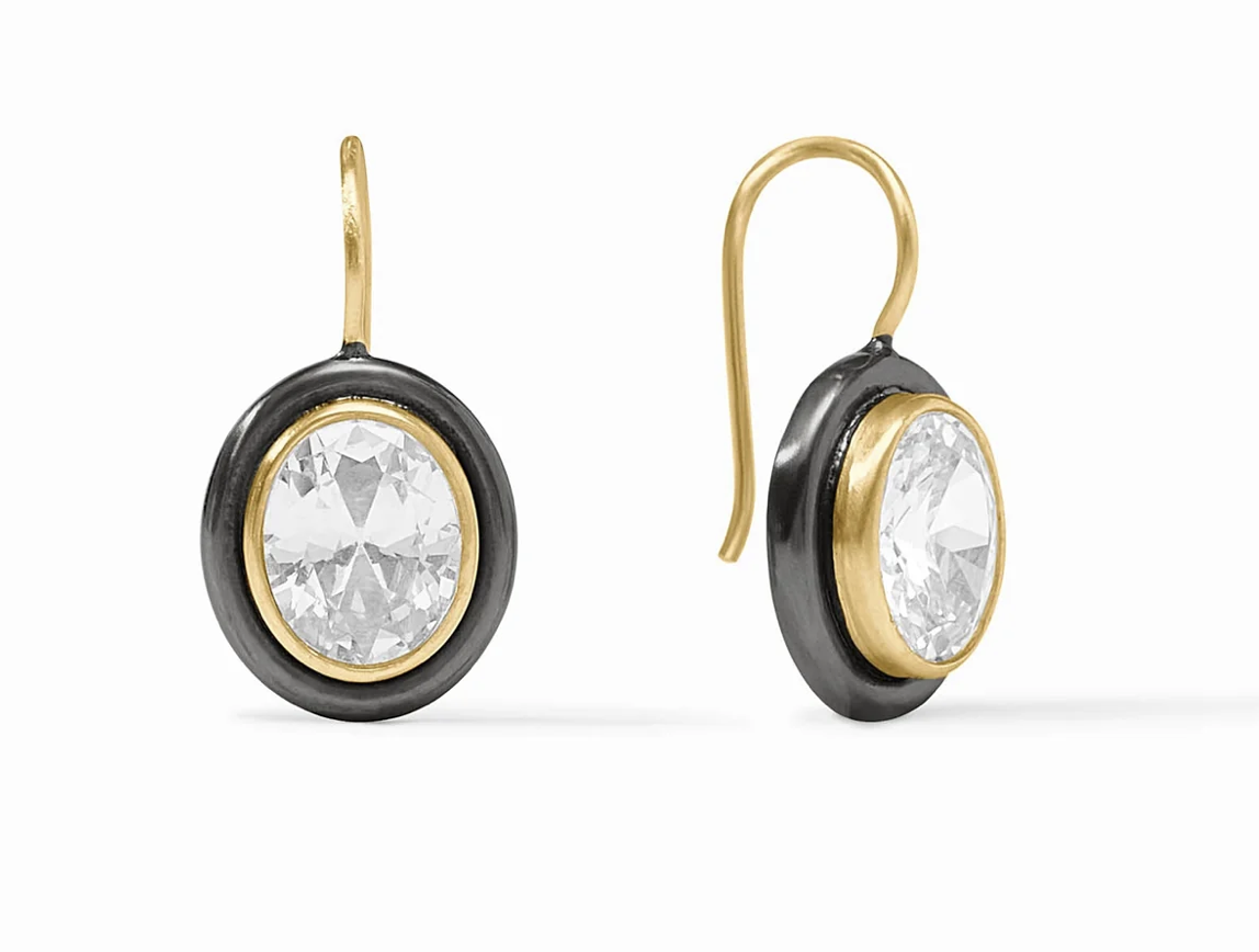 Image of Cubic Zirconia Tribeca Earrings by Julie Vos