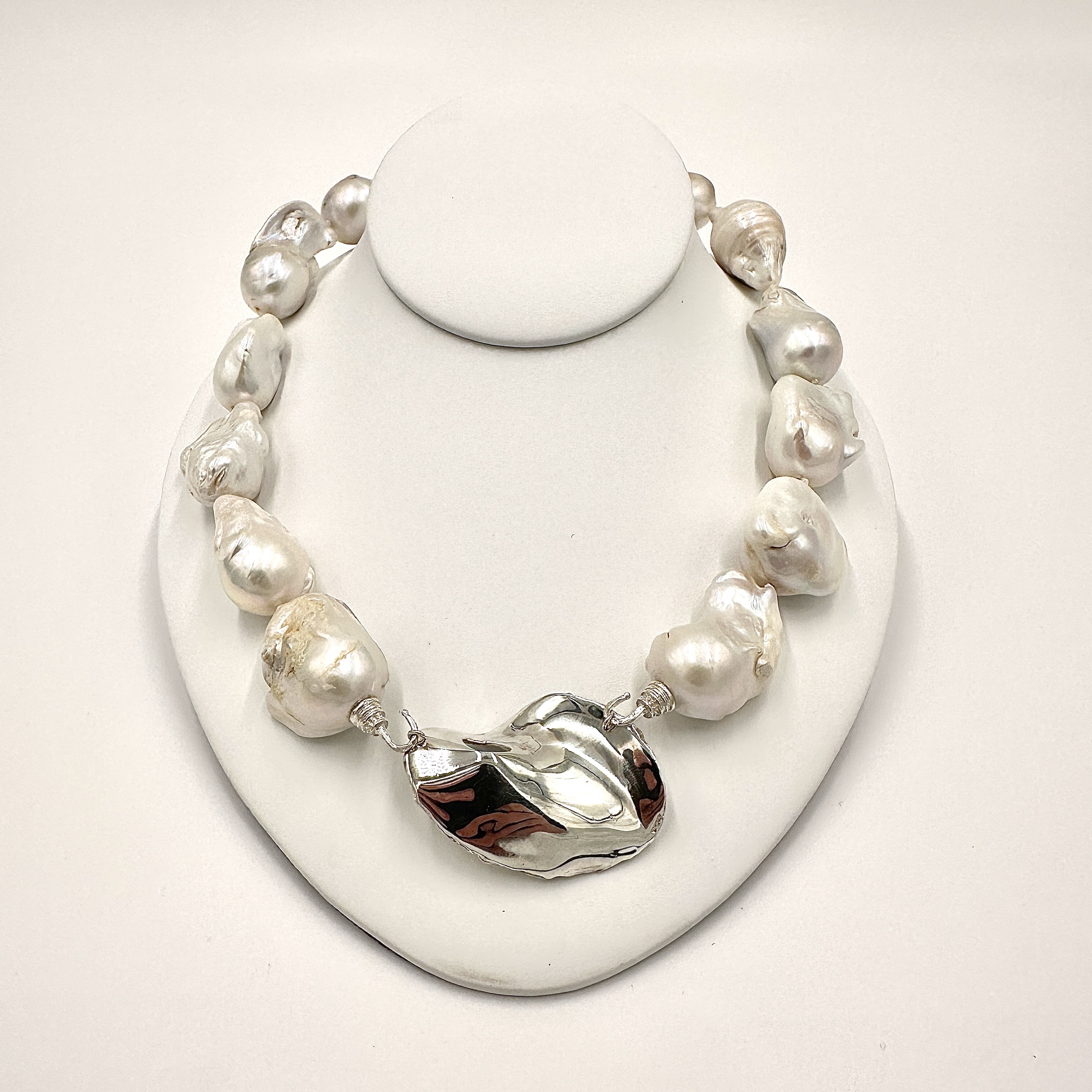 Image 2 for Lily Pad Centerpiece with Sterling Silver Lacquer