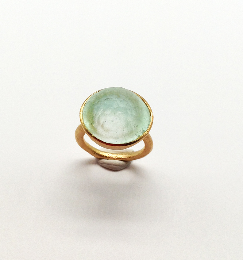 Image 1 for Sol-Single Stone Ring in Ice Size 5.5 Sol-Single Stone Ring in Ice Size 5.5