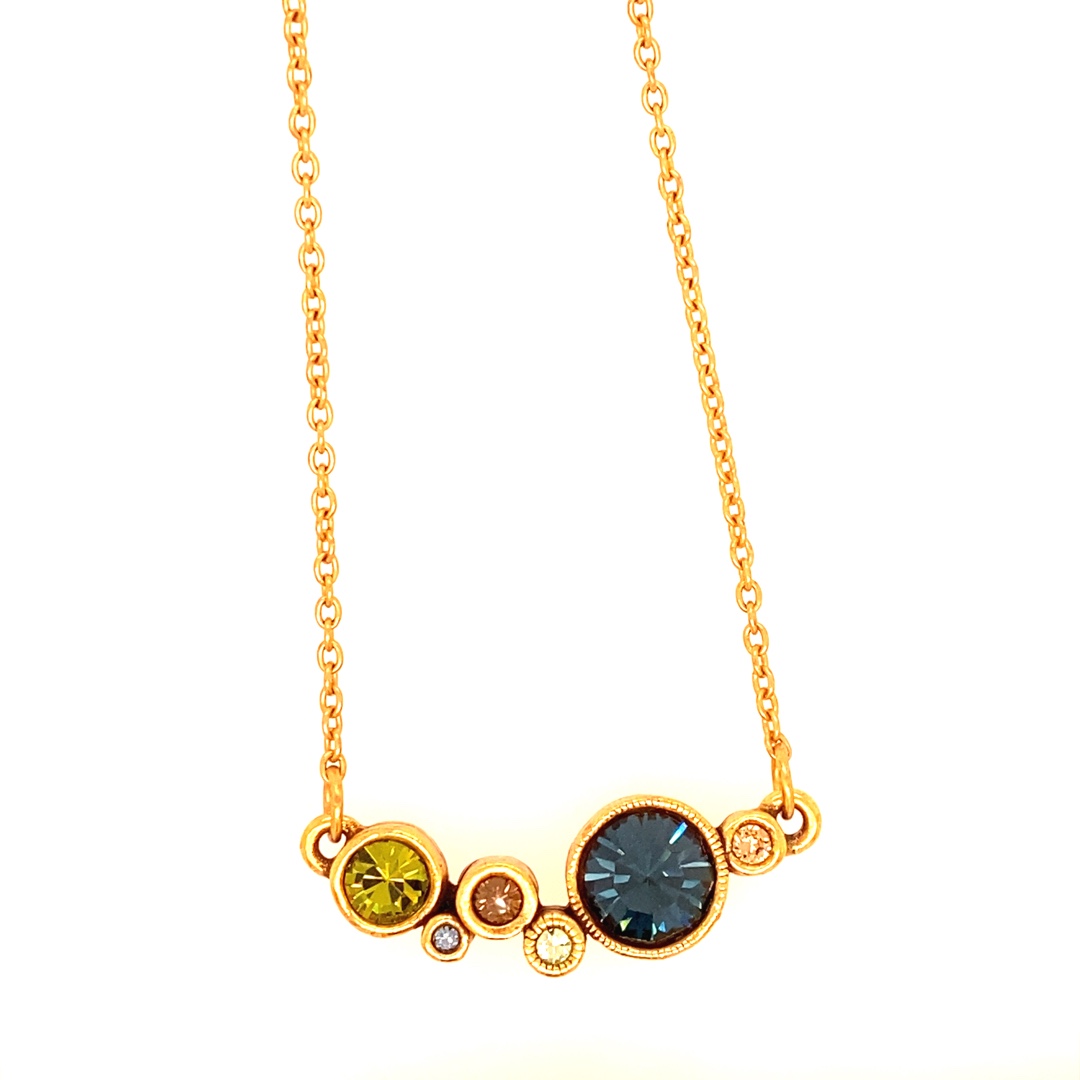 Image 1 for Curtain Call Necklace in Gold, Cascade Curtain Call Necklace in Gold, Cascade