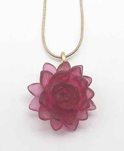 Image 1 for Lotus Flower Pendant Large 16 Lotus Flower Pendant Large 16