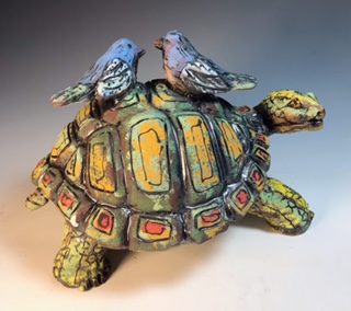 Image 1 for Tortoise and Birds Tortoise and Birds