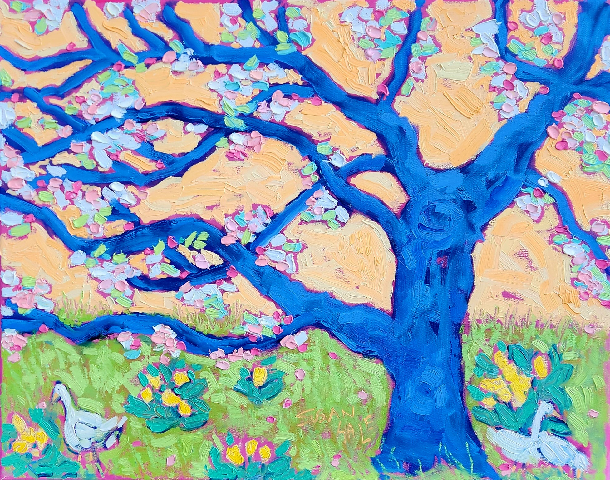 Image of Under the Cherry Blossoms by Susan Hale