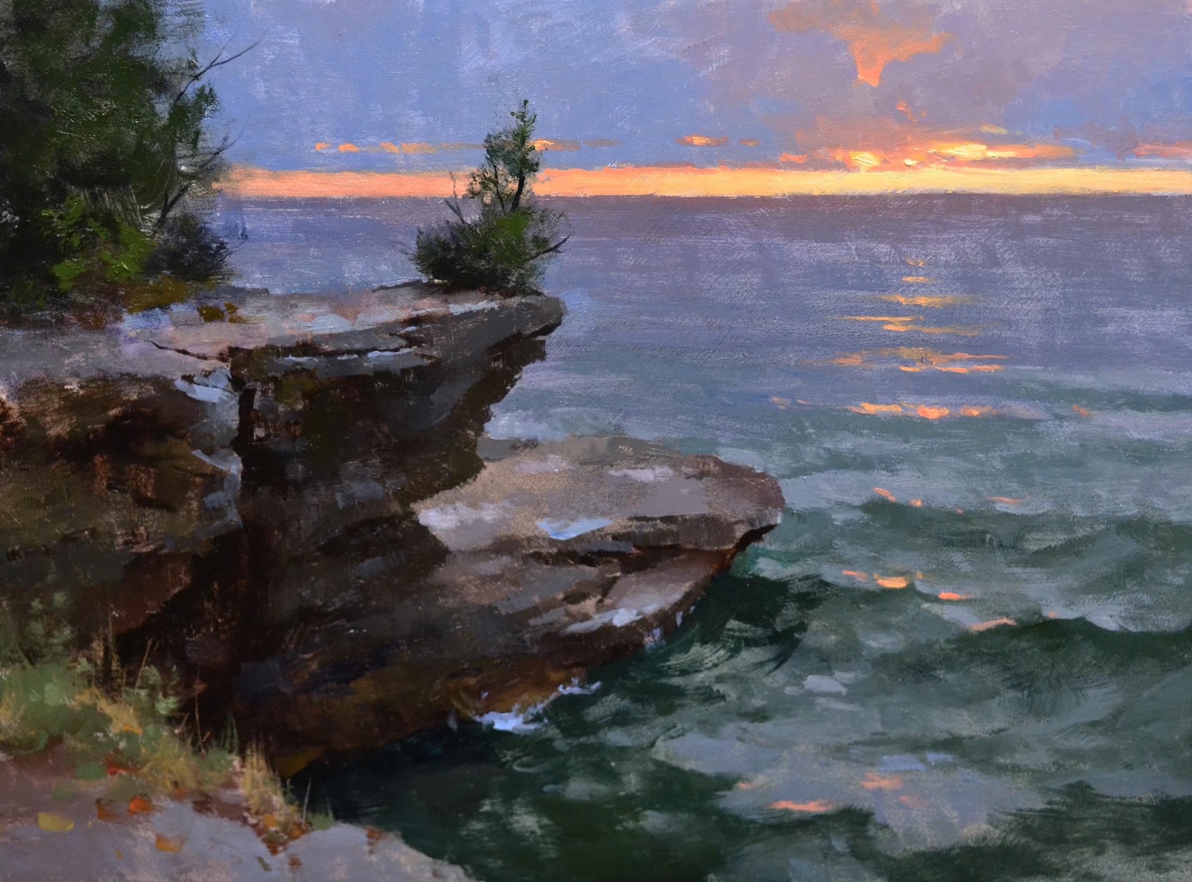 Image of Cave Point Sunrise by Marc Anderson