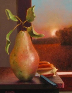 Large Pear/Sunset