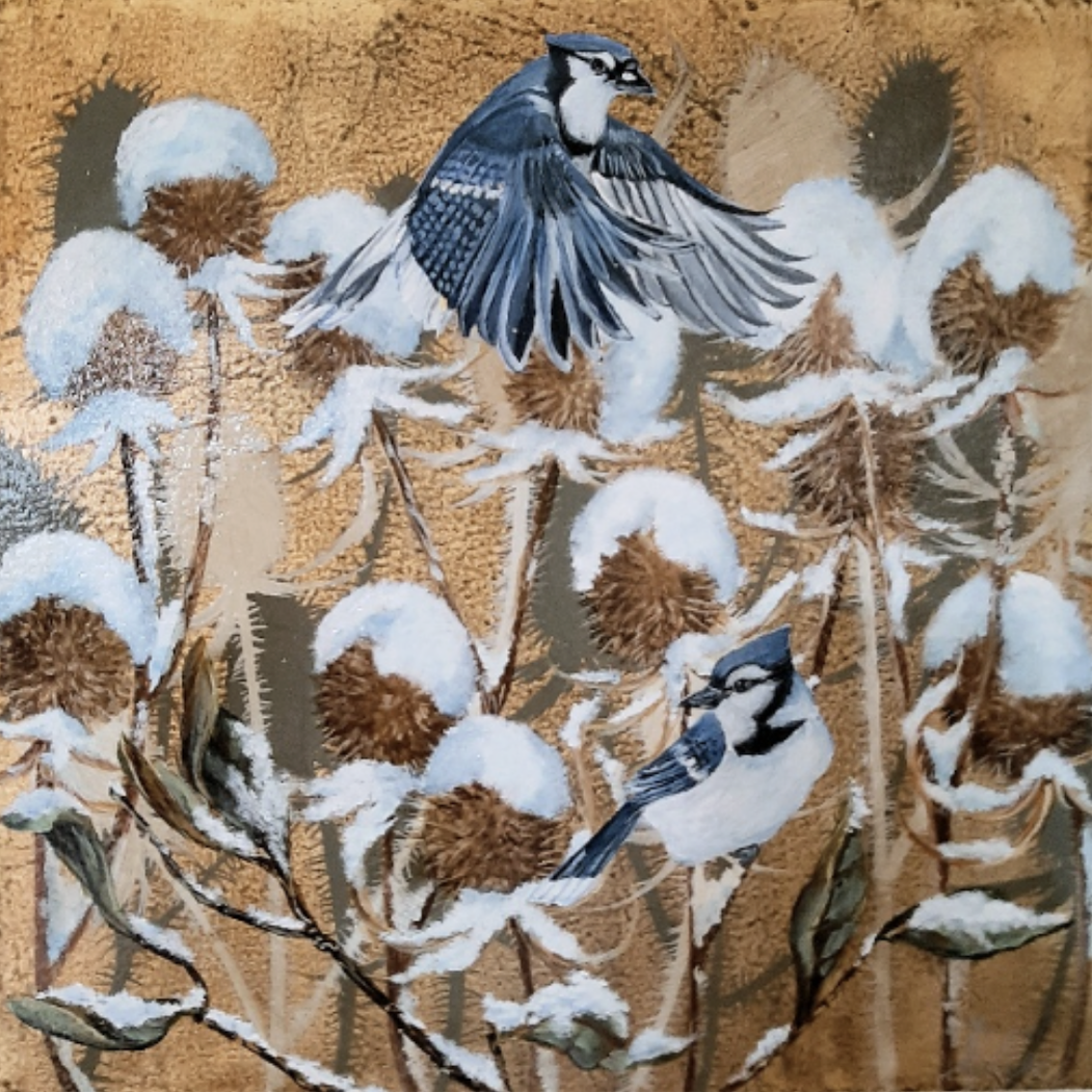 Image of Winter Visitors by Lynne Miller