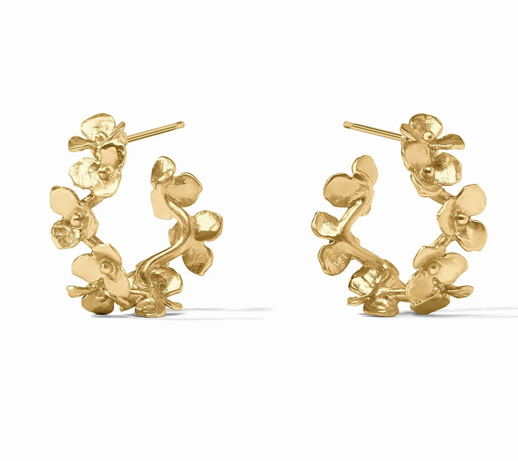 Image of Bloom Hoop, Gold by Julie Vos