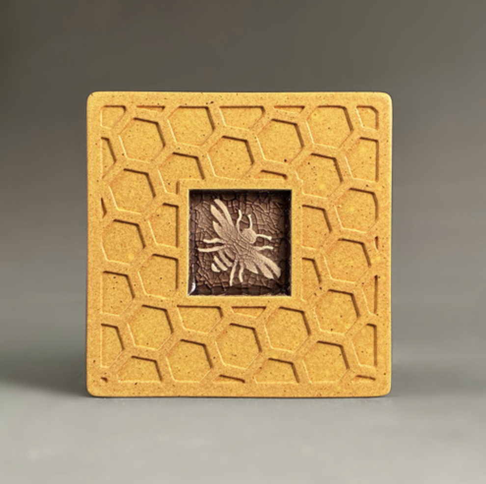 Image of Bee Coaster by Michael Macone