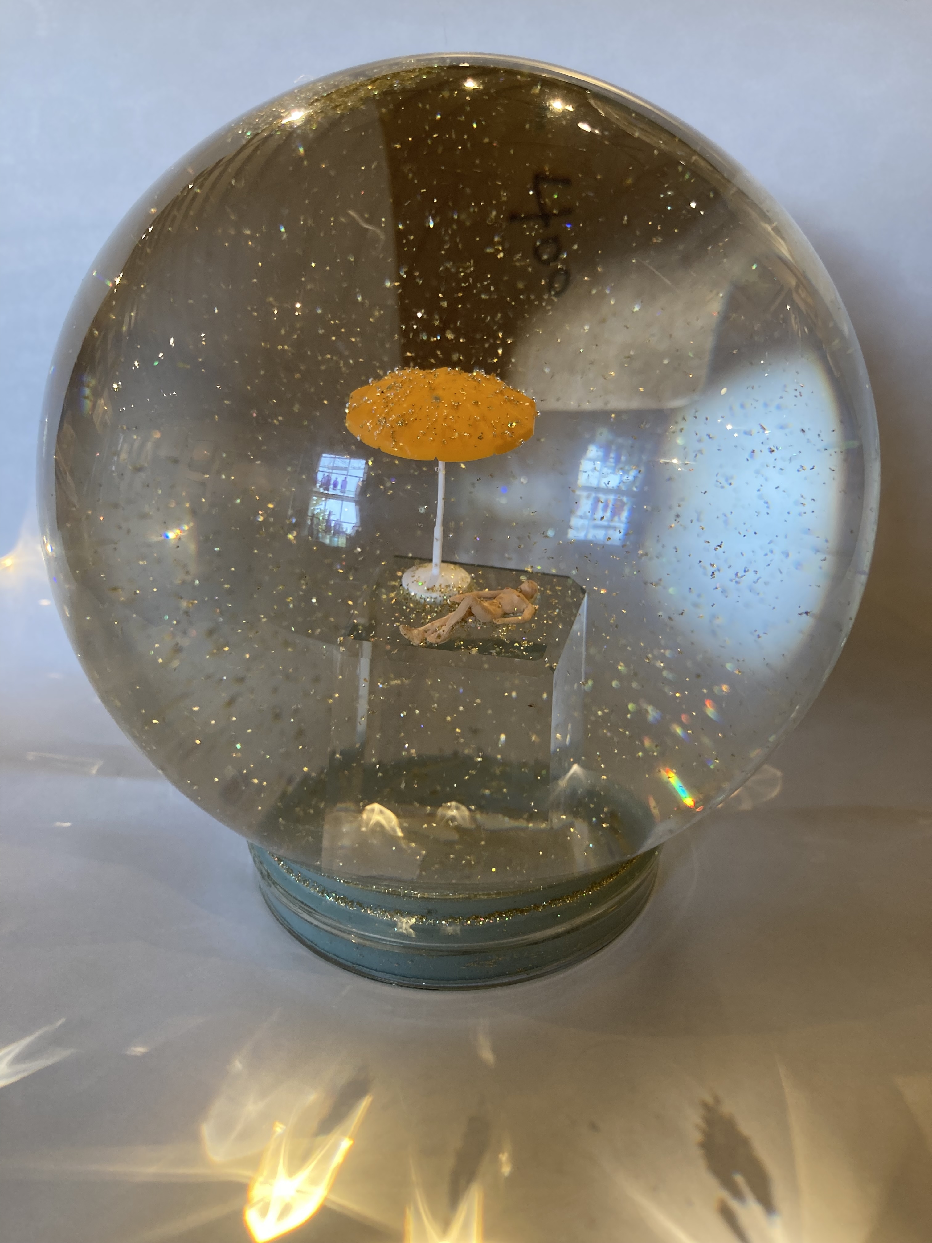Dress Code For Living in a Fishbowl: Informal Birthday Suit w/ Stategically  Placed Glitter by Nancy Slonim Aronie - Granary Gallery