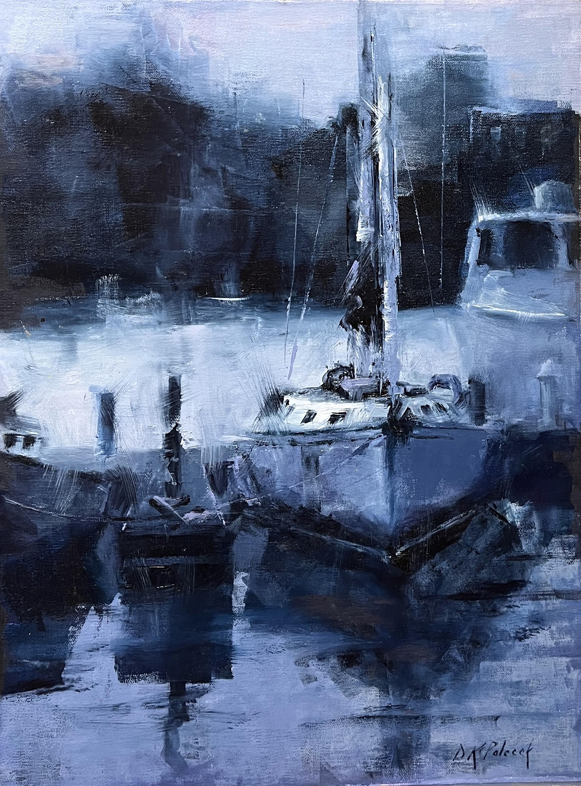 Image of Evening Blues by DK Palecek
