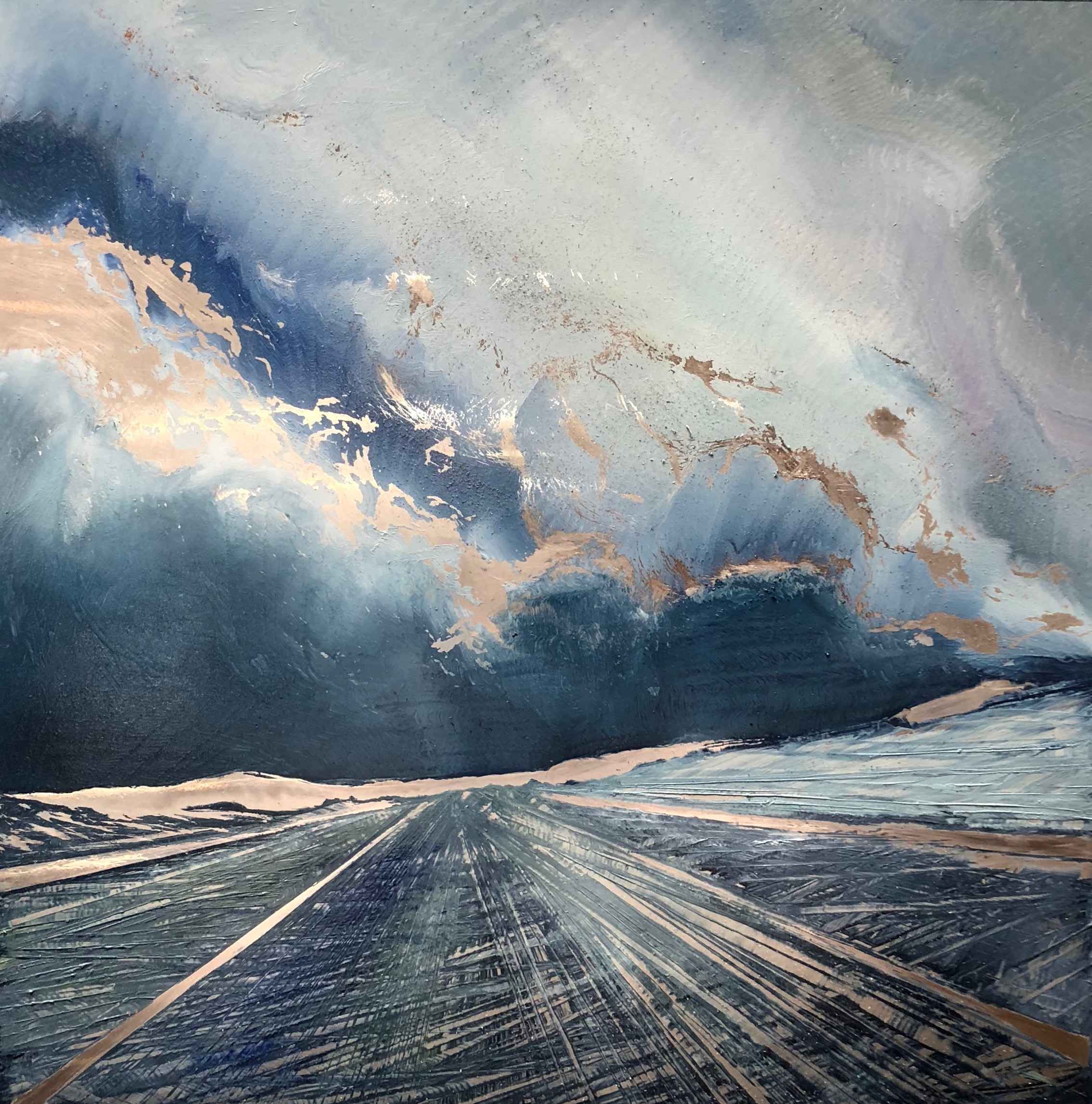 Roads: Slide by  Cynthia McLoughlin - Masterpiece Online