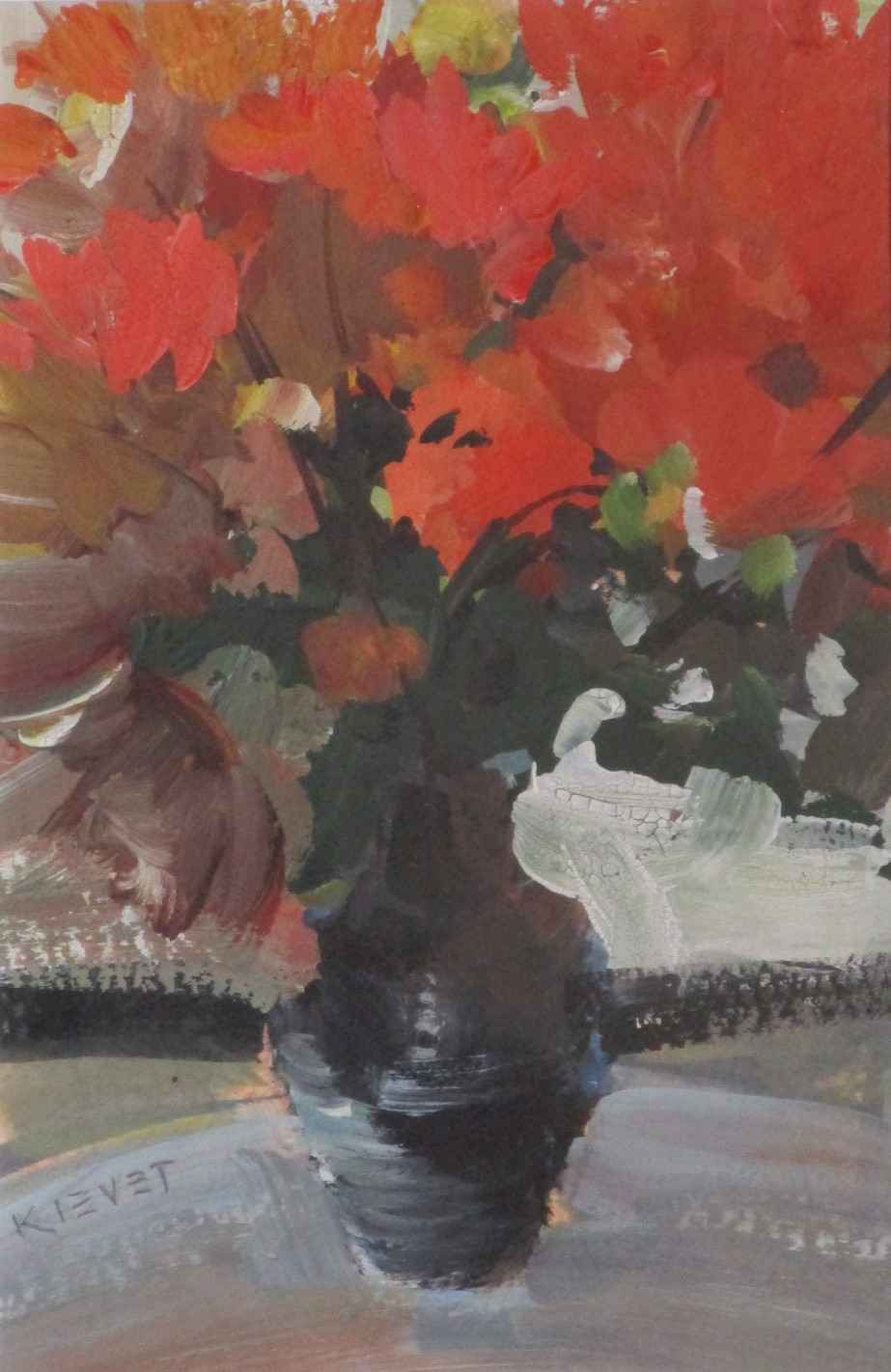 Black Vase by  Fran Kievet - Masterpiece Online