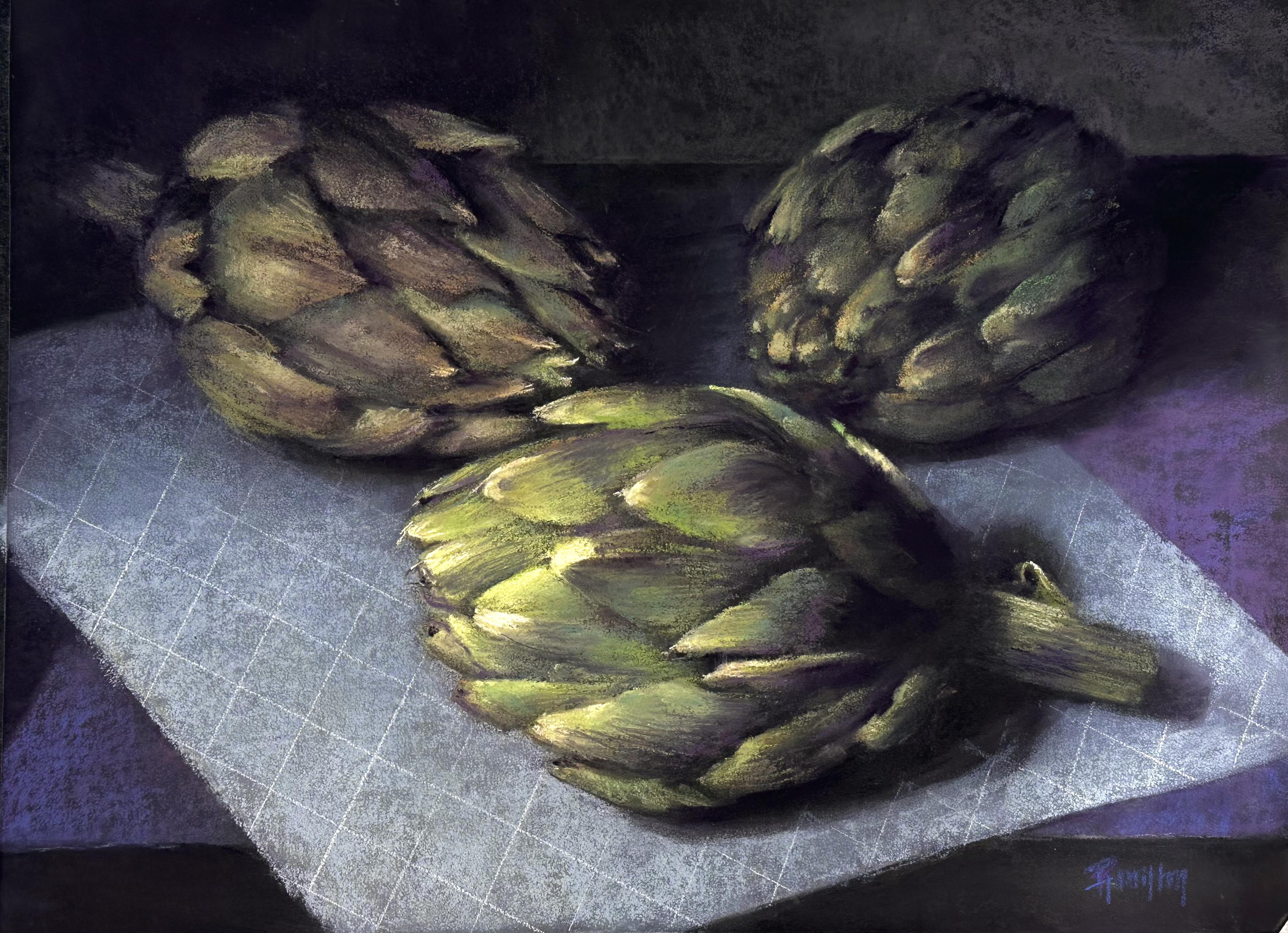 Image of Artichokes by Pamela Hamilton