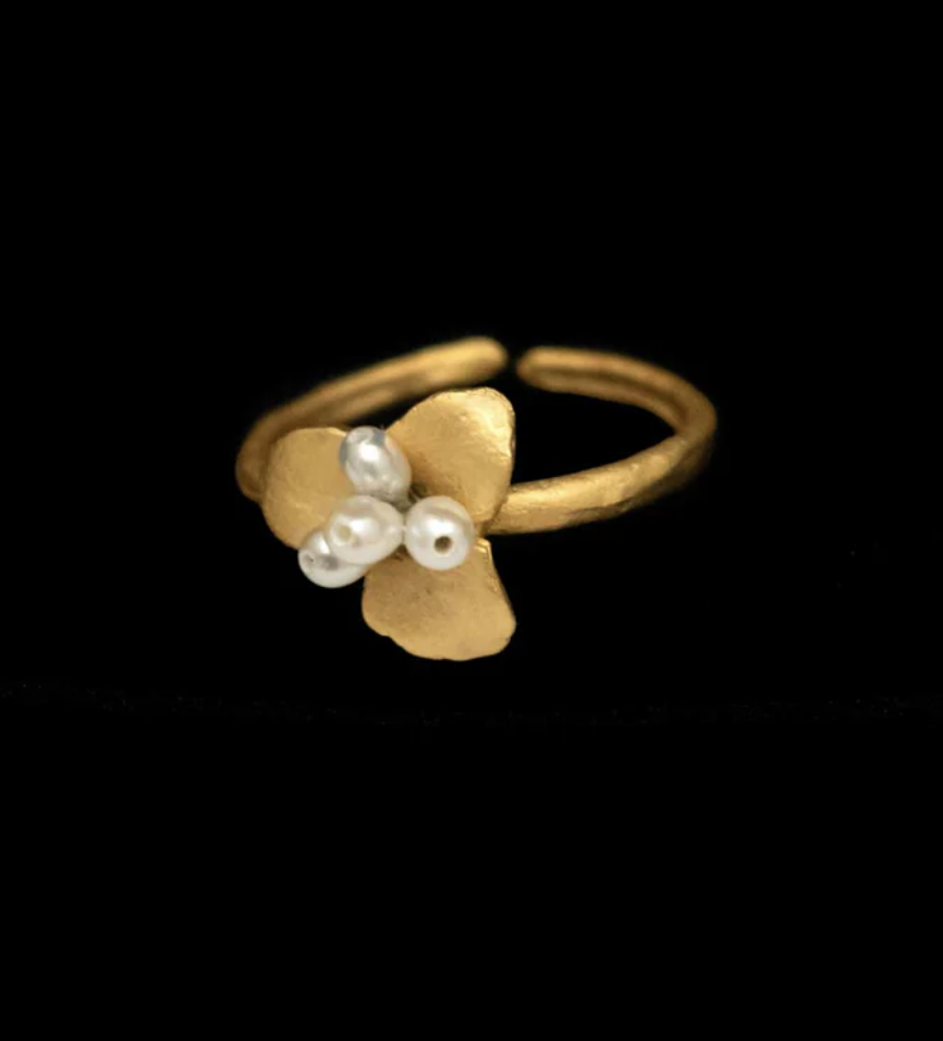 Image of Pachysandra Adjustable Ring by Michael Michaud