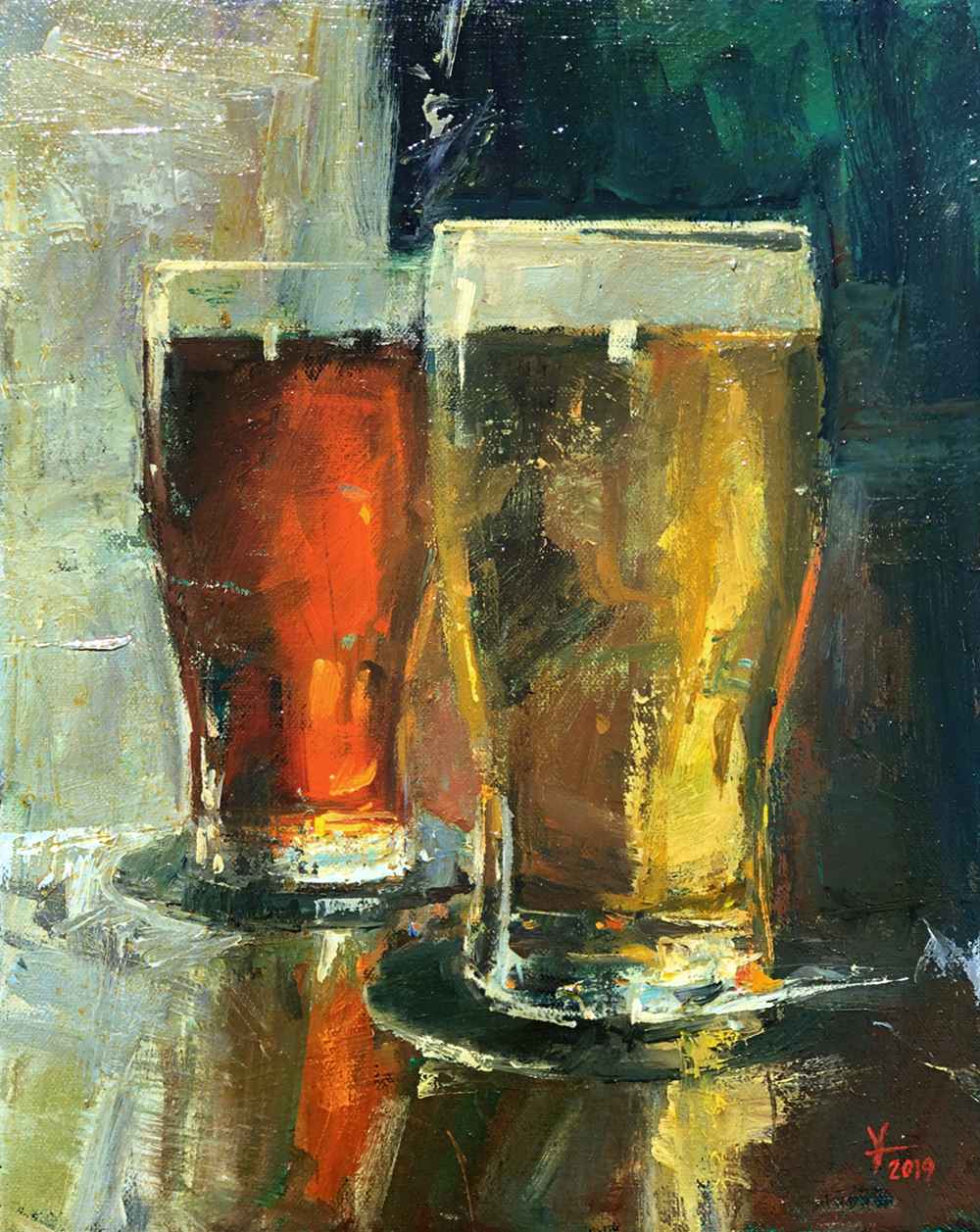 Pilsner and Pale Ale by  Donald Yatomi - Masterpiece Online