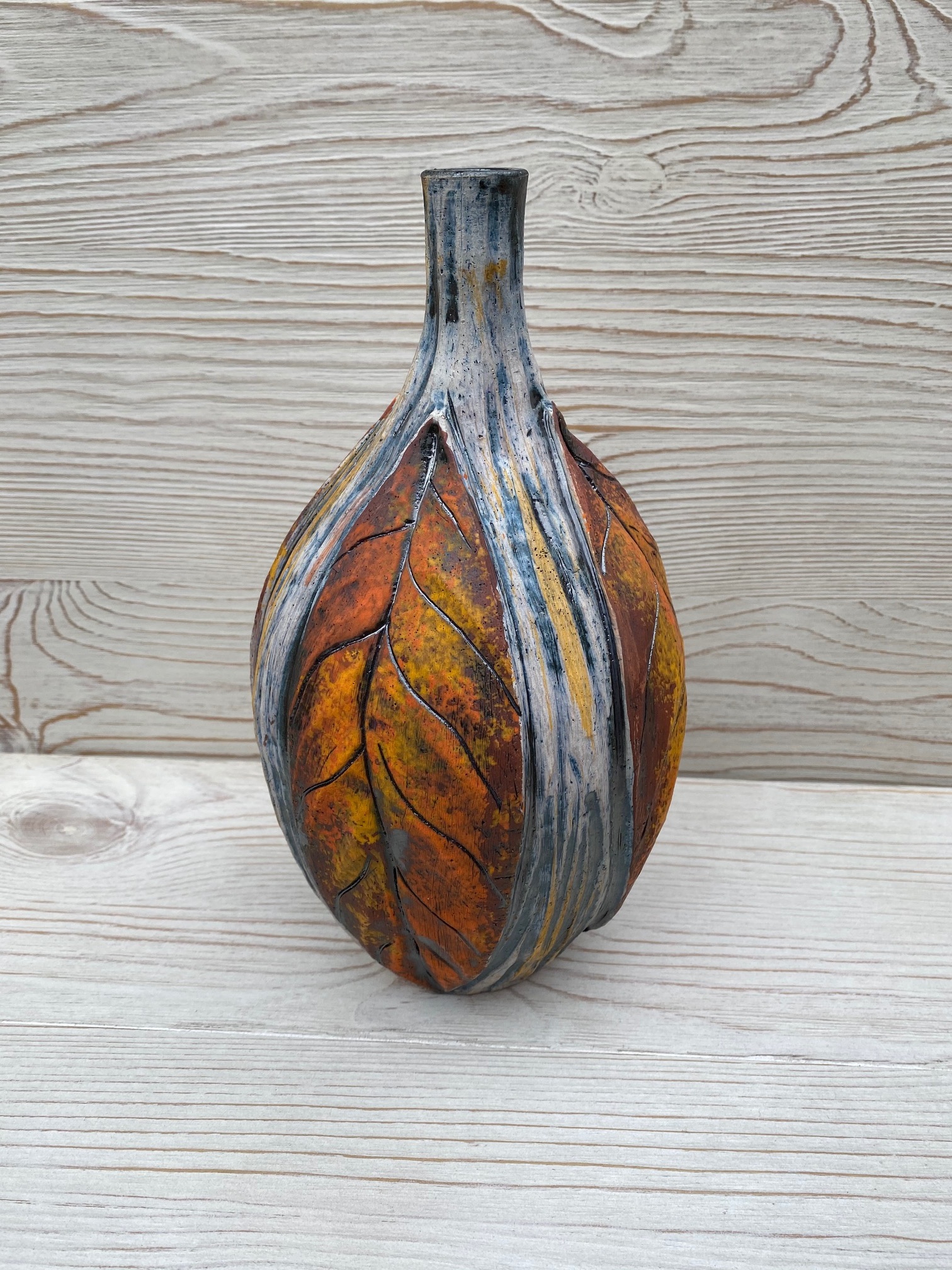 Image 1 for Orange Leaf Bottle Orange Leaf Bottle