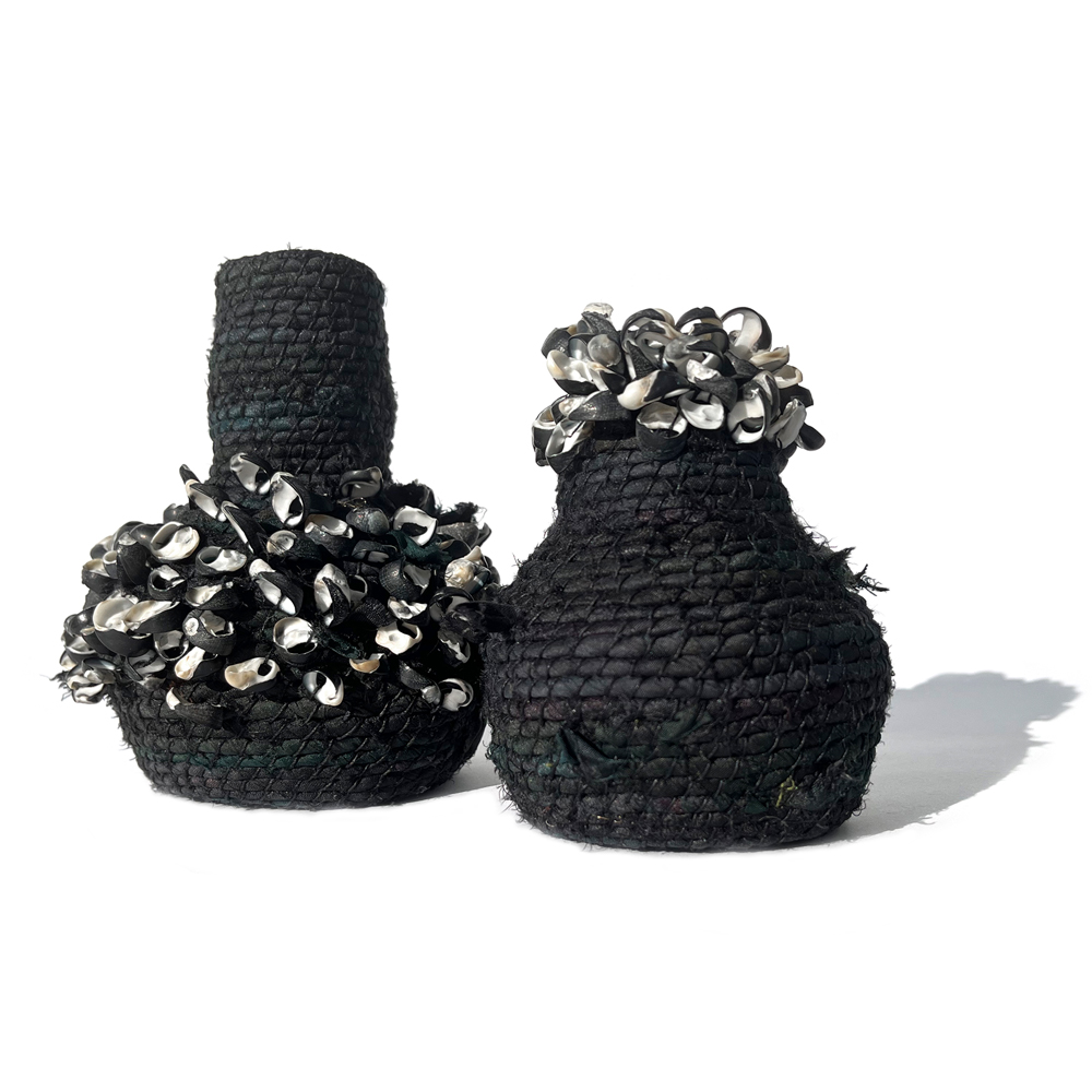 Black  Nerite Vessels (Coledale) by Melinda Young