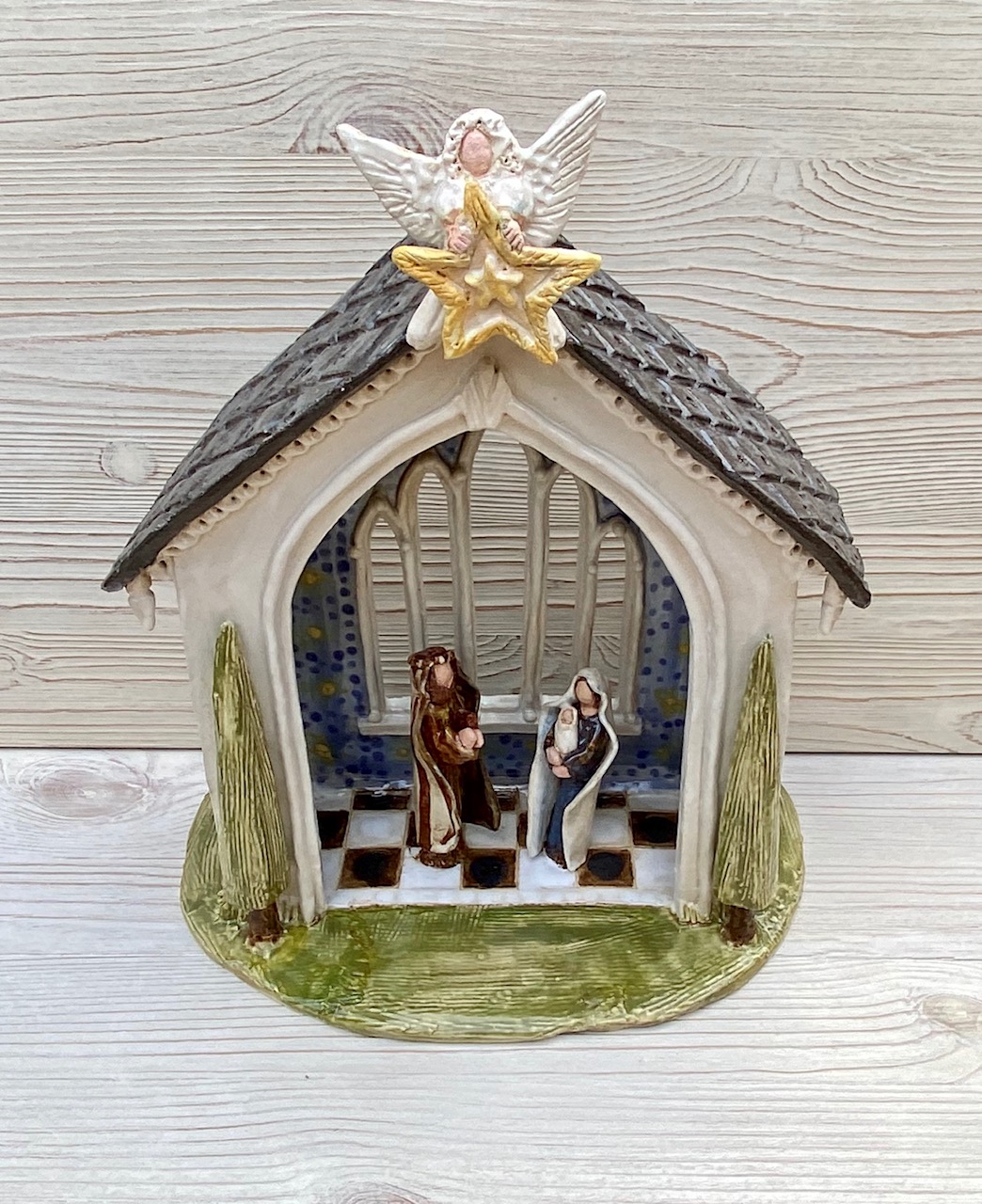 Nativity, 5 Pane Window